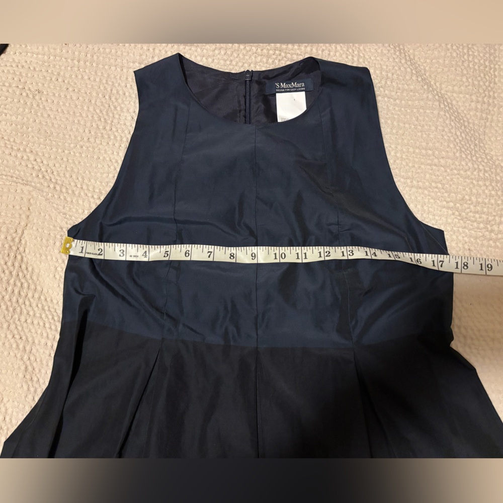 MaxMara Navy Midi Dress - Picture 8 of 15